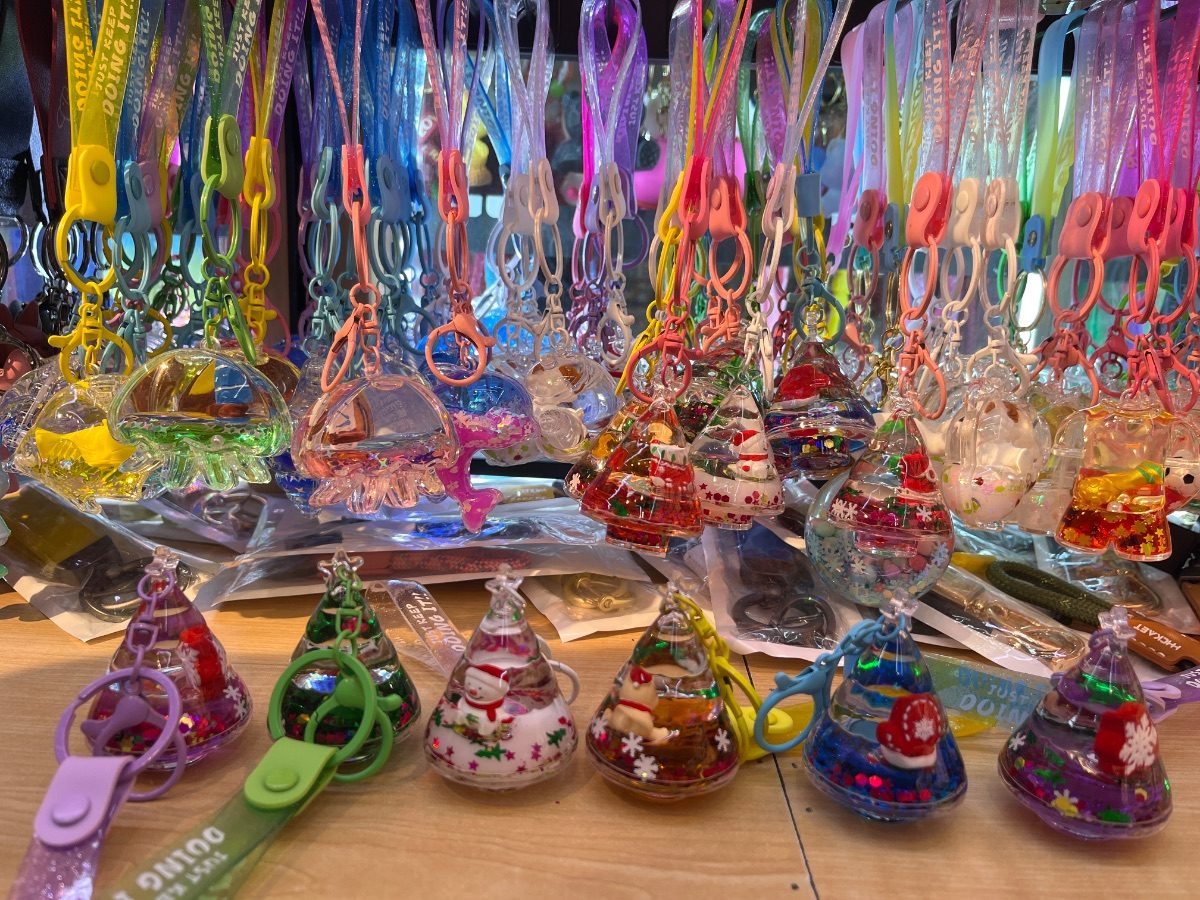Cute Floating Glitter Quicksand Bag Charms