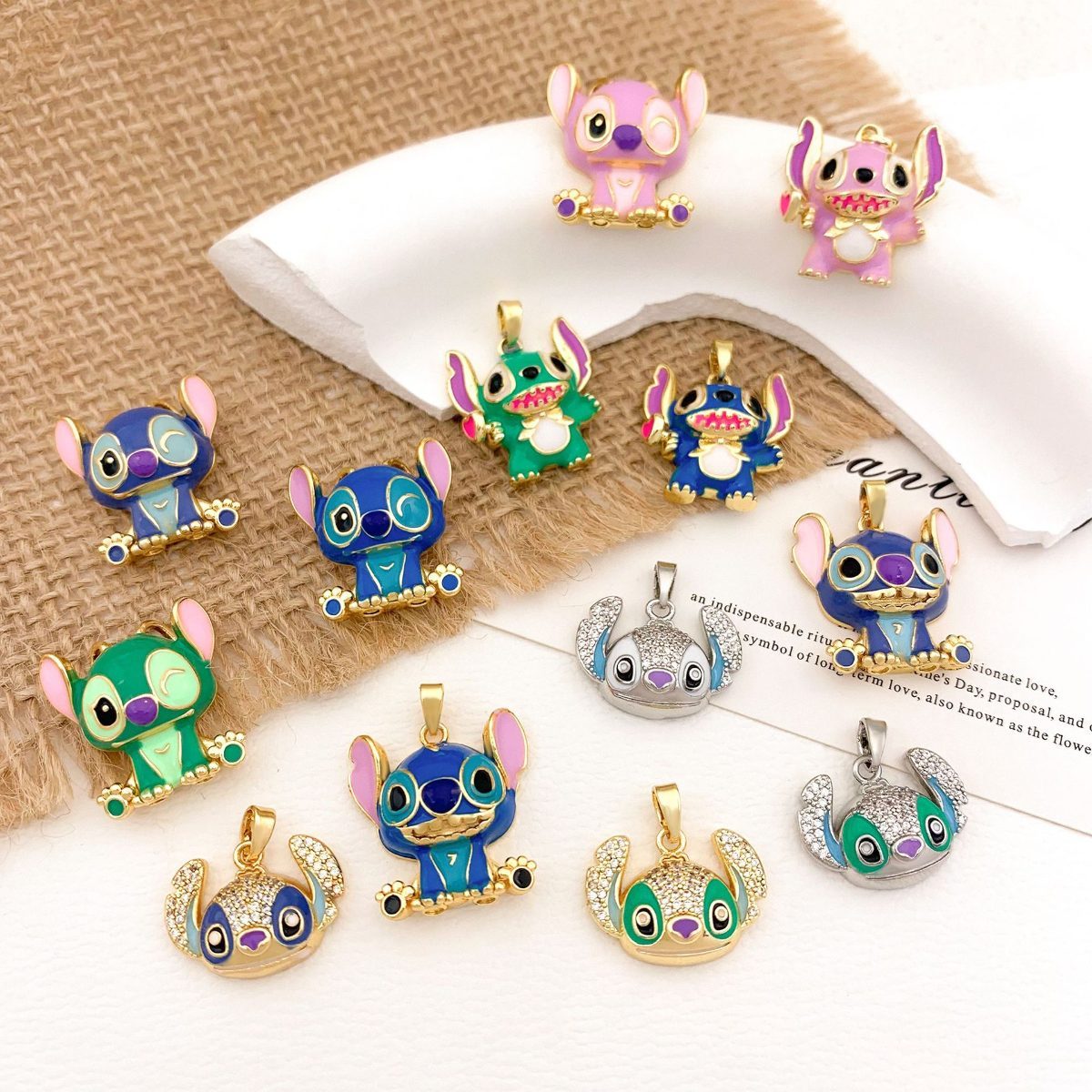 Cartoon Stitch Pendant