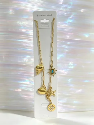 Ocean Inspired Boho Pendant Necklaces
