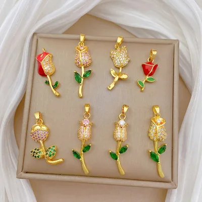 Tulip DIY Pendant Necklace