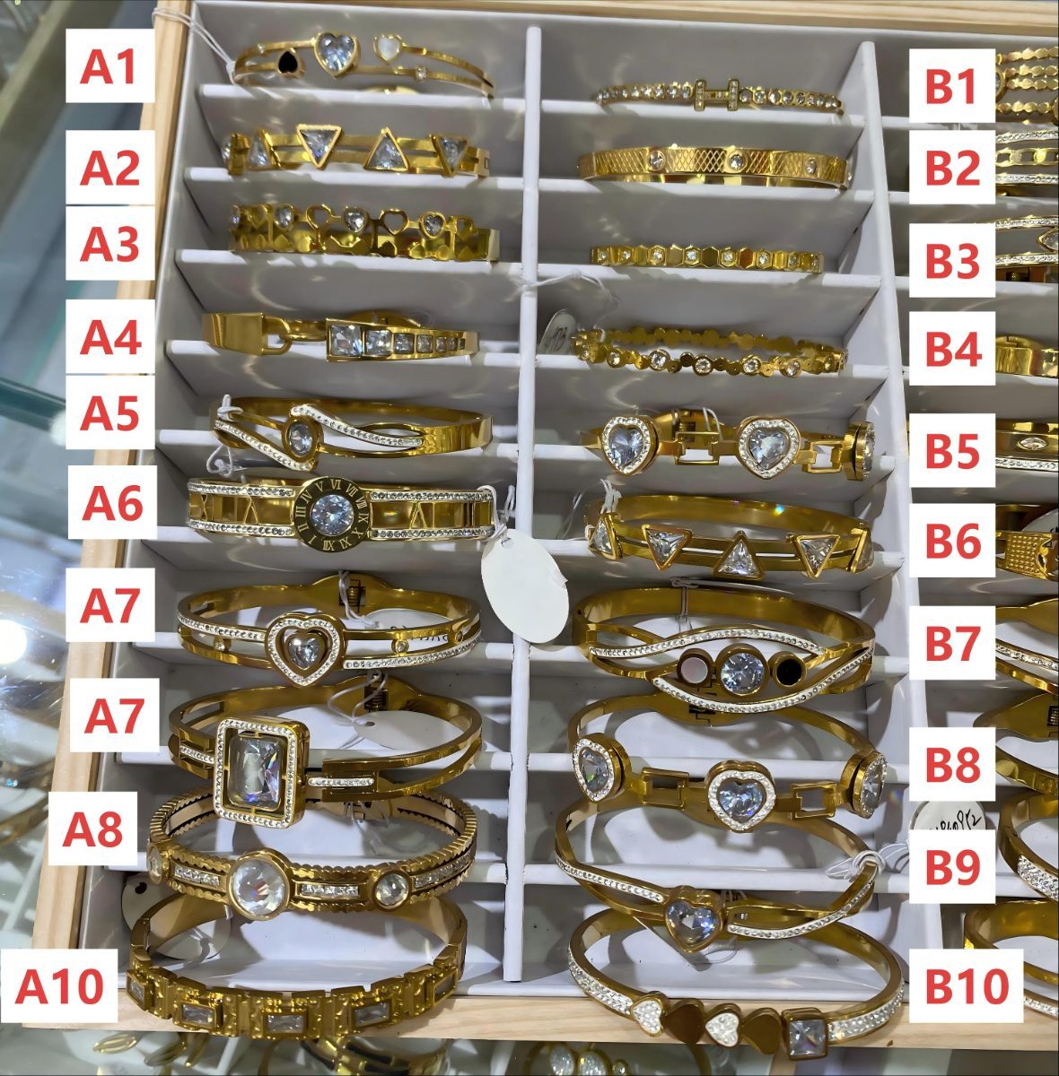 Zircon High Quality 18K Gold Bracelet266078