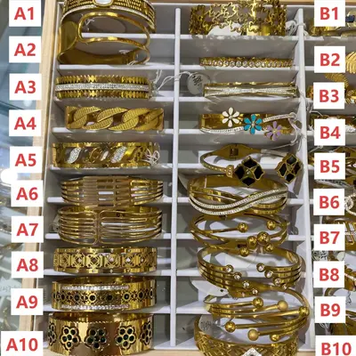 High Quality 18K Gold Bracelet46